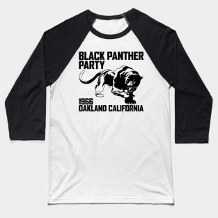 Black Panther Party, Oakland CA 1966, Civil Rights, Black Lives Matter Baseball T-Shirt